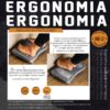 Apoio para Pés Magnético e Massageador Ergolight - Regulável / 42,5x29 cm - Image 10