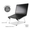 suporte notebook cromado reliza formas montagem