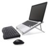 Suporte para Notebook Pratik Branco - Regulável / ABS - Image 2