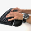 Apoio para Teclado Ergonômico (PU) - Preto - Image 2
