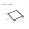 Suporte para Notebook Pratik Branco - Regulável / ABS - Image 11