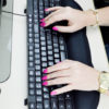 apoio para teclado ergonômico reliza confort em uso 1